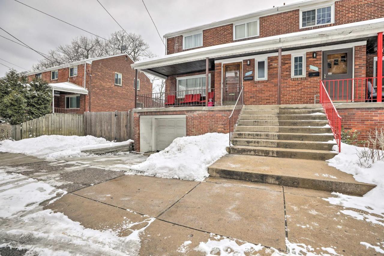 Pittsburgh Townhome About 5 Miles To Market Square Екстер'єр фото